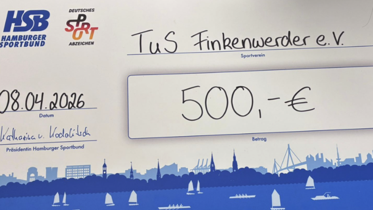 500 Euro für Sportabzeichen