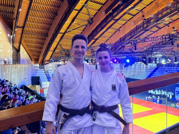 Jonas und Sophie vertraten den TuS Finkenwerder bei den Paris Open 2025.